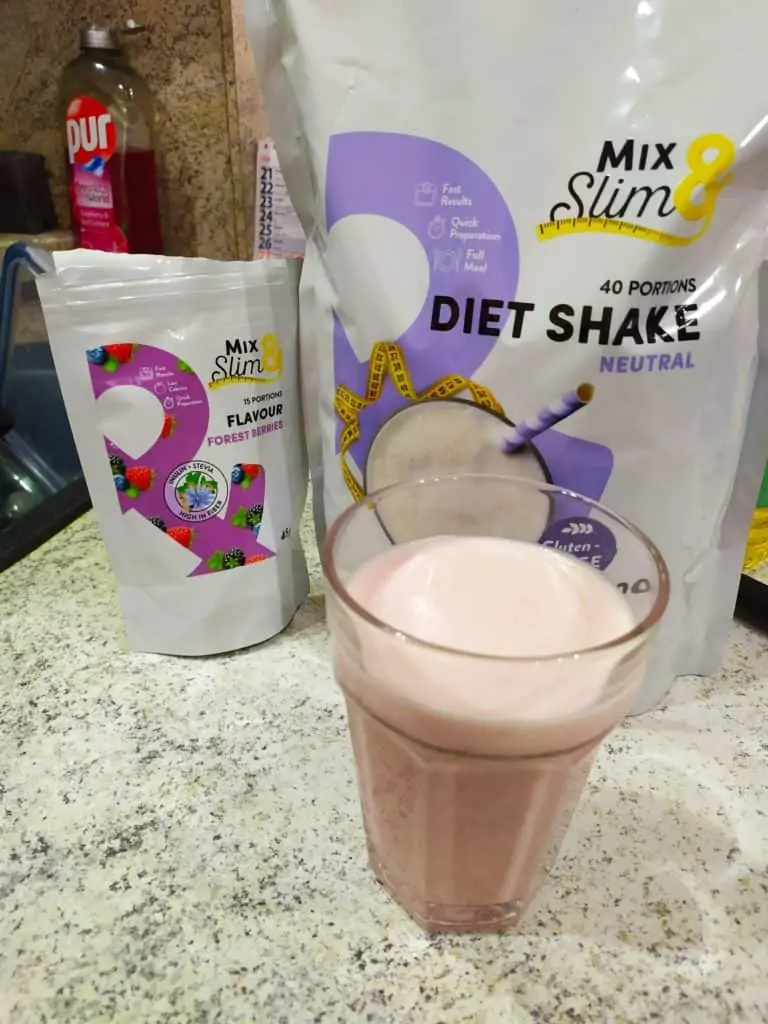 mix slim diet shake