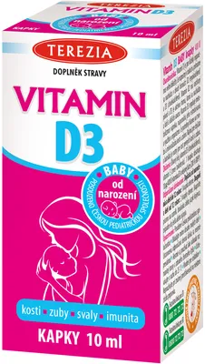 Terezia Vitamín D3 Baby kvapky